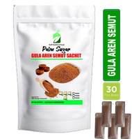 Gula Aren Sachet Brown Palm Sugar Isi 30 Sachet Gula Semut