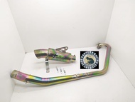 Knalpot RACING JRM Hiu Full Bunglon Vixion New Vixion Old R15 & CB 150 R