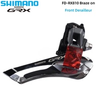 SHIMANO GRX RX810 Front Derailleur 2x11-Speed Braze On FD-RX810-F For Gravel Road Bike Bicycle Parts