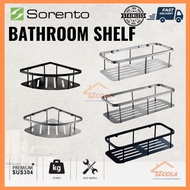SORENTO RAK BILIK AIR / BAKUL / AKSESORI BILIK AIR / RAK SUDUT / KELULI TAHAN KARAT/ BATHROOM SHELF/