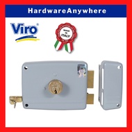 VIRO Rim Door Lock 60mm / Classic Rim Lock / Surface Mounted Locks [Made in Italy]