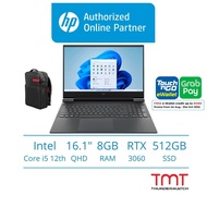 HP Victus 16-d1172TX Laptop | i5-12500H | 8GB RAM 512GB SSD | 16.1" FHD 144Hz | RTX3060 | W11 | 2-Y 