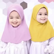 Clarissa Baby Hijab 0-3 years Premium jersey children's Hijab tudung budak perempuan