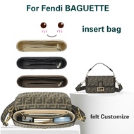 Bag Organizer Felt Customize For Fendi BAGUETTE 19 26 33 Insert Bag Multi Compartments