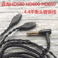 Strict Selection 4.4Balance Head Compatible with Sennheiser HD580 HD600 HD650Silver-plated Wire Upgr