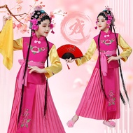 Children's Costumes Peking Drama Pretty Flower Dan Dance Costumes Children's Matchmaker Little Flowe