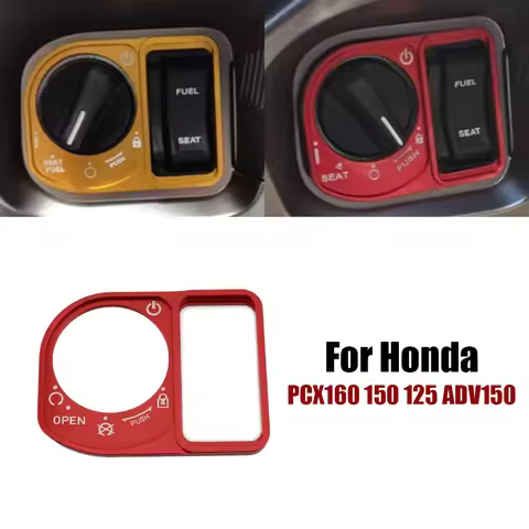 Motorcycle Ignition Switch Decorative Cover For Honda PCX 160 150 125 ADV150 PCX160 PCX150 PCX125