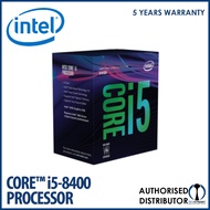 INTEL® CORE™ i5-8400 PROCESSOR (9M Cache, up to 4.00 GHz)