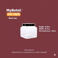[mybotol] BORONG SQJ8 BALANG PLASTIK SQUARE | BUNDLE BALANG COOKIES | FOOD PACKAGING