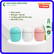 (BẢO HÀNH) Máy phun tinh dầu mini LORITA USB lõi bông  phun sương tạo ẩm khuếch tán hương thơm