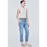 Tapered Cut Indigo Jeans