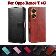 FLIP CASE WALLET OPPO RENO 8T 4G / RENO 8T 5G - SARUNG BUKU WALLET FLIP COVER CASE DOMPET BUKA TUTUP