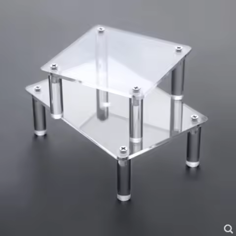 Clear Acrylic Display Stand Display Riser Rack For Anime Figures Cupcake Shelf Organizer Dessert Hol