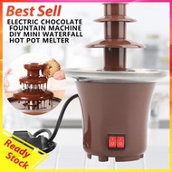 Innovative Mini Chocolate Fountain Chocolate Melt Heating Fondue Waterfall Hotpot Machine