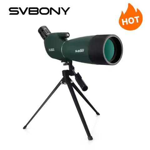 SVBONY F9308B Telescope Spotting Scope Monoculars Powerful Binoculars Bak4 FMC Waterproof With Tripo