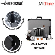 MHW-3BOMBER B 3 Tactics Suitcase Coffee Suitcase 12 in 1pour Over suitcase R3 Grinder Pour over suit