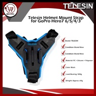 TELESIN Accessories Motorcycle Helmet Strap Mount Front Chin Mount for GoPro Hero7 6/5/4/3, Session
