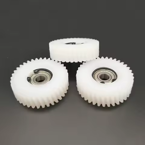 47.5x13.5mm Oblique Gear 36T Helical Gears With 608z Bearings Electric Vehicle Nylon Gear MTB Bike 5