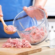 EJM171 - Máy xay thịt đa năng Lock&Lock 2L 300W - Cối thủy tinh Lưỡi dao kép thép không gỉ 2 cấp độ 