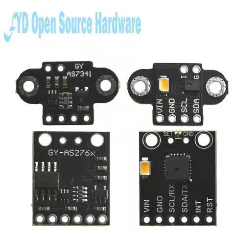 AS7263 AS7341 Visible Infrared Color Spectrometer Sensor Module GY-AS7262