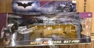 {克拉克玩具}絕版Mattel 電影 蝙蝠俠 Batman 黑暗騎士 蝙蝠摩托車 Batman Dark Knigh