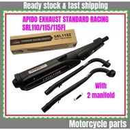 APIDO EXHAUST SRL110 SRL115 SRL115 fi cutting standard exhaust lagenda
