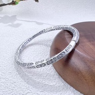 S999 S9 Retro Mobius Jiyan Bracelet Sterling Silver Female All-Match Ethnic Style Fashion Silver Bra