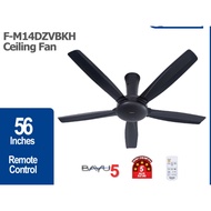 PANASONIC 56" BAYU Series Remote Control Ceiling Fan Kipas Siling  (F-M14DZVBKH)