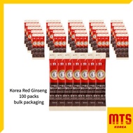 Korea Genuine Red Ginseng 100 packs 6 Year Root Red Ginseng Liquid Korean Red Ginseng Essence 100 packs x 10g