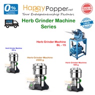 Happypopper Commercial Pengisar Herba Food Herb Herbs Spices Nuts Bean Grinder 300g 500g 2.5kg 2500g