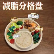 K8246 Fat-Reducing Meal Separator Plate (1 Set 2 Pieces) Fat-Reducing Meal Separator Plate (1 Set 2 