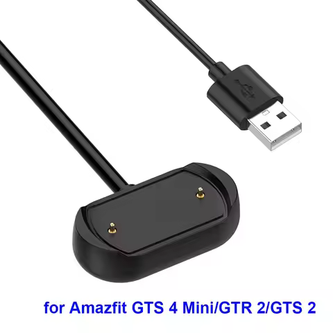 Charger for Amazfit Bip 3/ Bip 3 Pro/ GTS 4 Mini/ Bip U Pro/GTS 2/ GTR 2/ GTS2 Mini/ GTS 2e/ T-Rex P