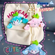 YOUECE Miku Plush Keychain, Soft Stuffed Hatsune Miku Plush Doll, Periphery Accessories Cartoon Miku