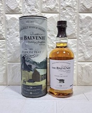 😍百富🥃泥煤味麥芽威士忌👍Balvenie 14 Year Old The Week of Peat 48.3% / 百富故事系列14年泥煤桶單一純麥威士忌 700m