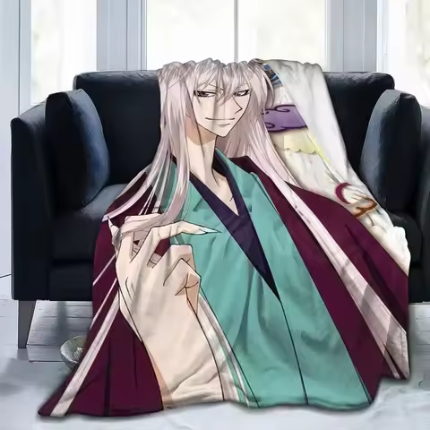 Kamisama Kiss Hajimemashita Anime Flannel Blanket Tomoe Funny Throw Blanket for Home Hotel Sofa 150*