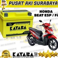 ASLI KAYABA JAPAN STANDARD ACCU KAYABA GTZ5S AKI KERING MOTOR HONDA BEAT FI BEAT ESP BEAT STREET CBS