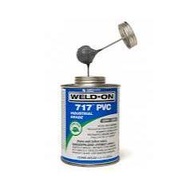 WELD ON 717 PVC Glue Solvent Cement Grey 946ml