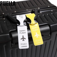 PUELLA PVC Luggage Tag, Boarding Pass Address Label Airplane Suitcase Tag, Information Card Aircraft