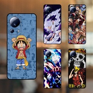 Xiaomi 13 Lite phone case with black border Luffy One Piece