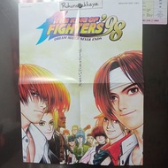 拳皇 格鬥天王 格斗之王 KOF The King Of Fighters 1998 KOF98 KOF 98 Poster 海報 隨 拳皇 2002 第十期 附送 SNK PLAYMORE SNK 