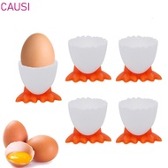 CAUSI 1/2/4Pcs Kitchen Supplies Boiled Cooking Tool Opener Eggs Container