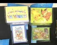 日版 ptcg pokemon 訓覺比卡超伊貝 全伊貝罐頭 卡套 卡盒