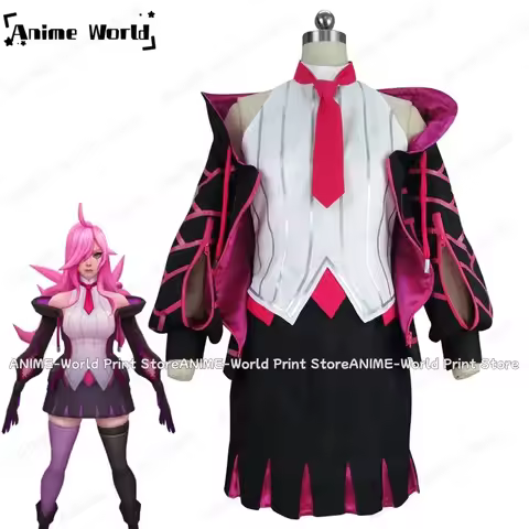《Custom Size》Game Battle Academia Katarina Cosplay Costume Outfit Halloween Christmas Uniform Suits 