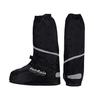 Plus Size Oxford Cloth Waterproof Overshoe High-Top Knee High Abrasion Resistant Waterproof Rubber S