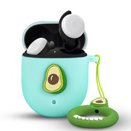 Google Pixel Buds 2(2020) Case, Cute 3D Funny Protective Cover Soft Silicone Cartoon Shockproof Case