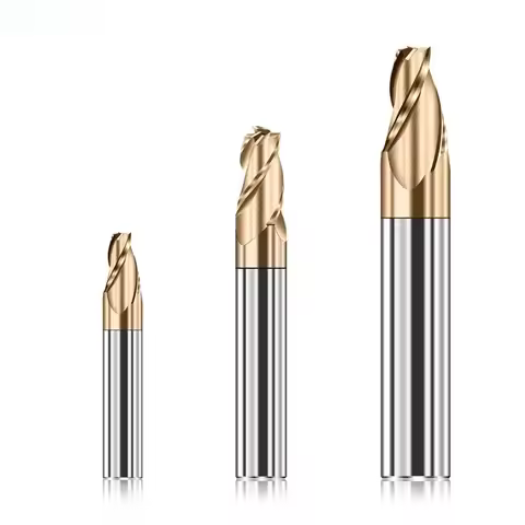 HRC55 Carbide Taper End Mill Angular CNC Machning Cutter Metal Router Bit 0.5 1 1.5 2 3 8 10 15 Degr