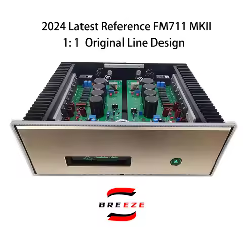 NEW 2024 HIFI power amplifier board reference FM711MKII original line Y711NS fever level power machi