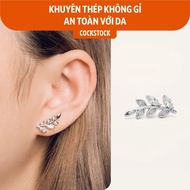 Diamond Barley Earring Left CockStock