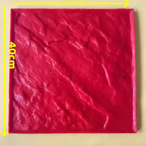 Cement Floor Tiles Art Anti-Slip Embossing Mold Retro Concrete Embossing Tool Garden Building Paving