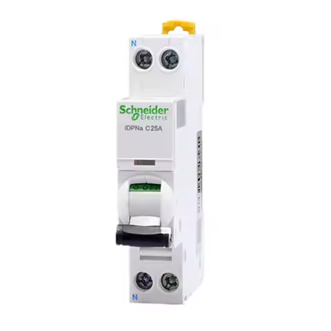 Schneider Electric Acti 9 iDPN 1P+N Miniature Circuit Breaker C Curve 6A 10A 16A 20A 25A 32A 40A iDP